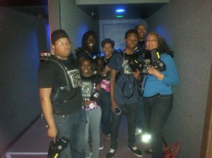 laser tag group